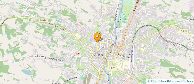 localisation de l'entreprise ANDRE à AUCH