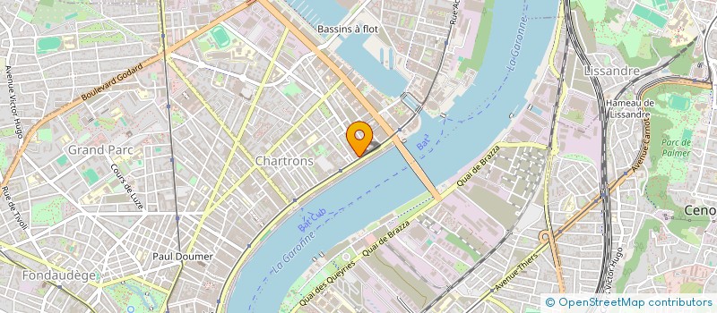 localisation de l'entreprise ANDRE  BORDEAUX