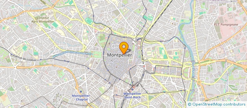 localisation de l'entreprise ANDRE à MONTPELLIER