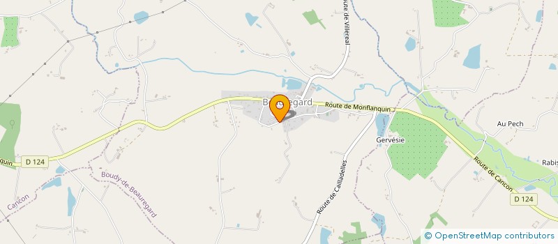 localisation de l'entreprise ANDRE  BOUDY-DE-BEAUREGARD