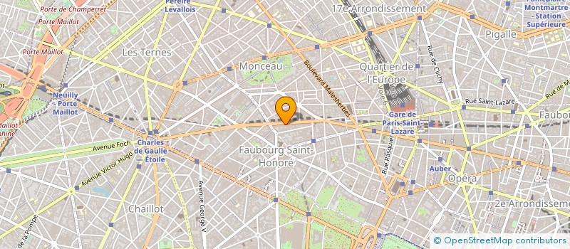 localisation de l'entreprise ANDRE CHENUE à PARIS