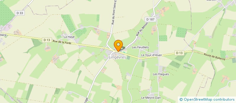 localisation de l'entreprise ANDRE COUVERTURE  SAINT-MARTIN-DES-ENTREES