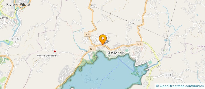localisation de l'entreprise ANDRE ET ELIE à LE MARIN