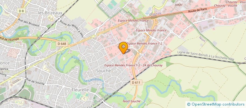 localisation de l'entreprise ANDRE FAMILY  NIORT