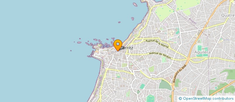 localisation de l'entreprise ANDRE FAUR à BIARRITZ