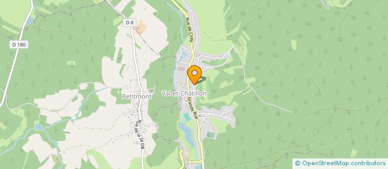 localisation de l'entreprise ANDRE FILS SA  VAL-ET-CHATILLON