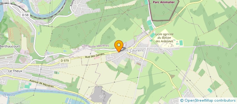 localisation de l'entreprise ANDRE FRERES  SAINT-LAURENT