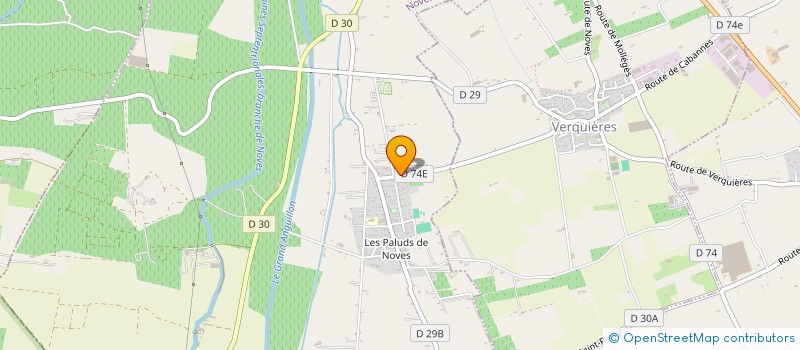 localisation de l'entreprise ANDRE GAILLARDET à NOVES