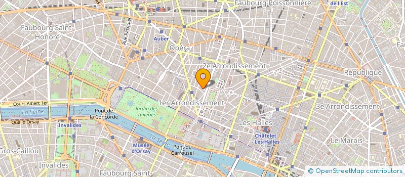 localisation de l'entreprise ANDRE GENIN CONSEIL à PARIS