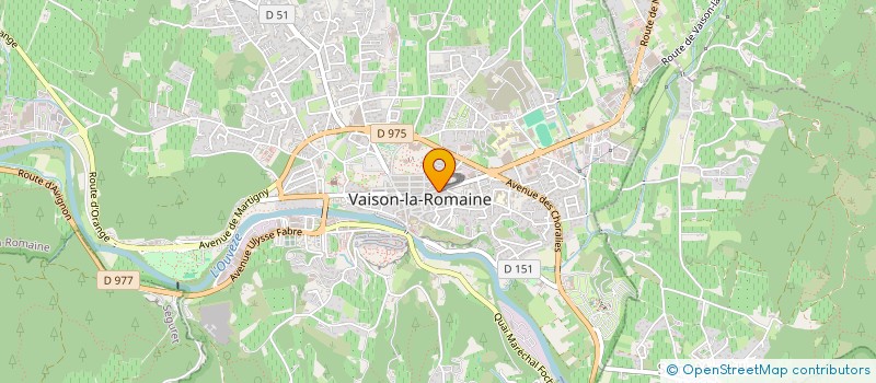 localisation de l'entreprise ANDRE GERARD ET FAUQUE CHRISTIAN à VAISON-LA-ROMAINE