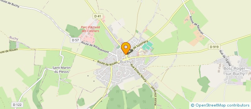 localisation de l'entreprise ANDRE-GUIHARD  SAINT-MARTIN-OSMONVILLE