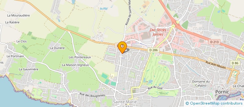 localisation de l'entreprise ANDRE IMMOBILIER  PORNIC