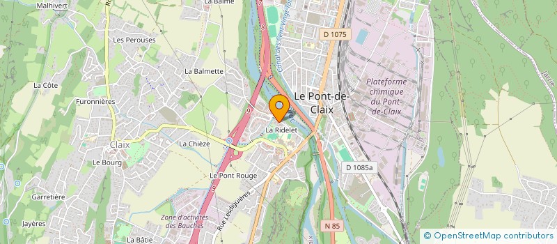 localisation de l'entreprise ANDRE INVEST  CLAIX