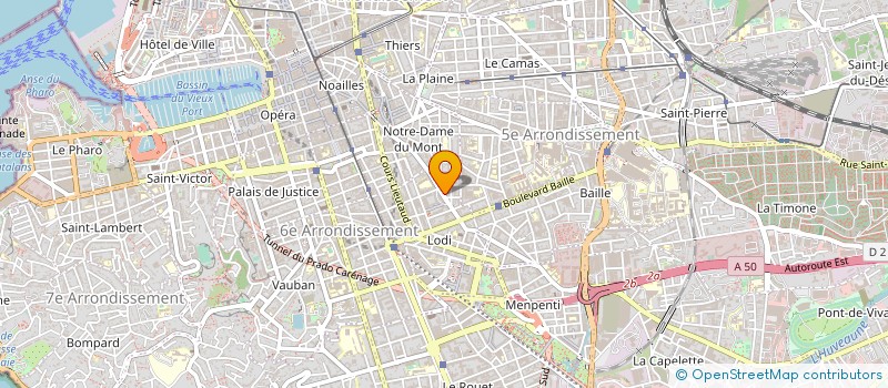 localisation de l'entreprise ANDRE JEAN à MARSEILLE