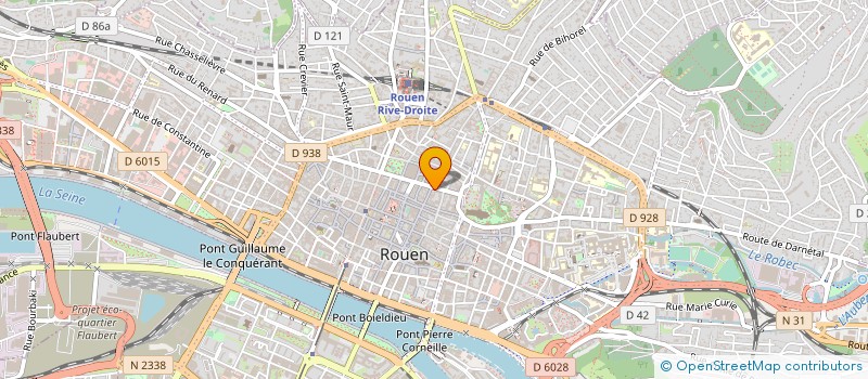 localisation de l'entreprise ANDRE JENNY CONSEIL à ROUEN