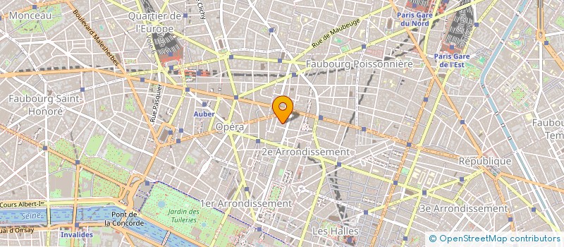 localisation de l'entreprise ANDRE JOURDAIN CONSEIL  PARIS