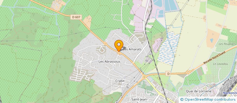 localisation de l'entreprise ANDRE LEON ET MICHEL à NARBONNE