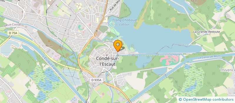 localisation de l'entreprise ANDRE MEDICAL à CONDE-SUR-L'ESCAUT