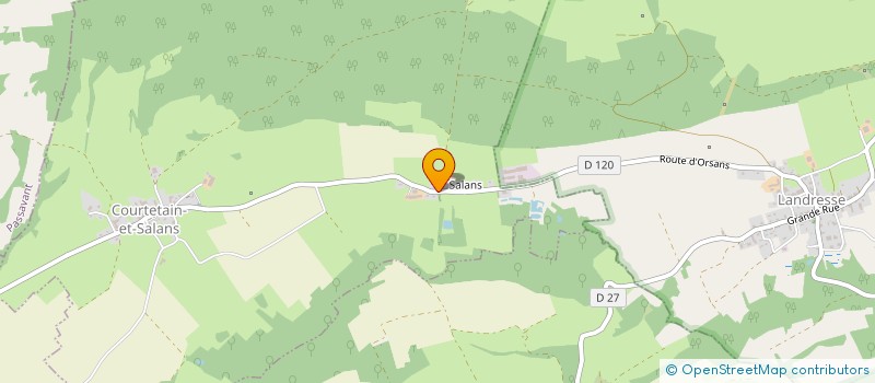 localisation de l'entreprise ANDRE METHANE  LANDRESSE