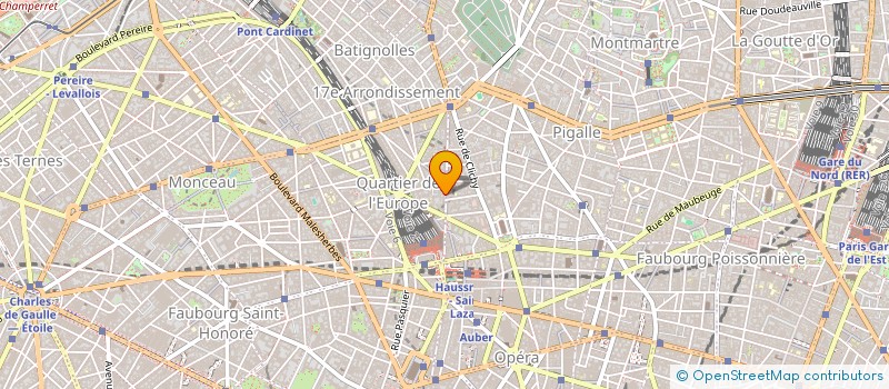 localisation de l'entreprise ANDRE NEGOCE à PARIS