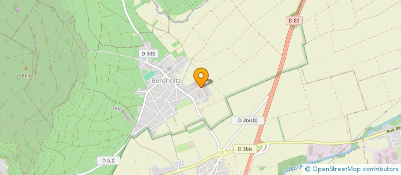 localisation de l'entreprise ANDRE TP  BERGHOLTZ