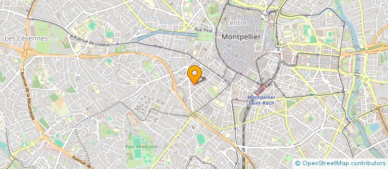localisation de l'entreprise ANDRE VERDIER INGENIEUR CONSEIL à MONTPELLIER