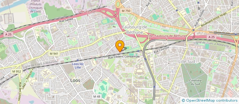 localisation de l'entreprise ANDRE-WATREMEZ à LILLE