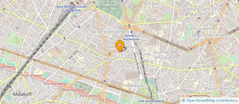 localisation de l'entreprise ANDRE Y COMMUNICAP à PARIS