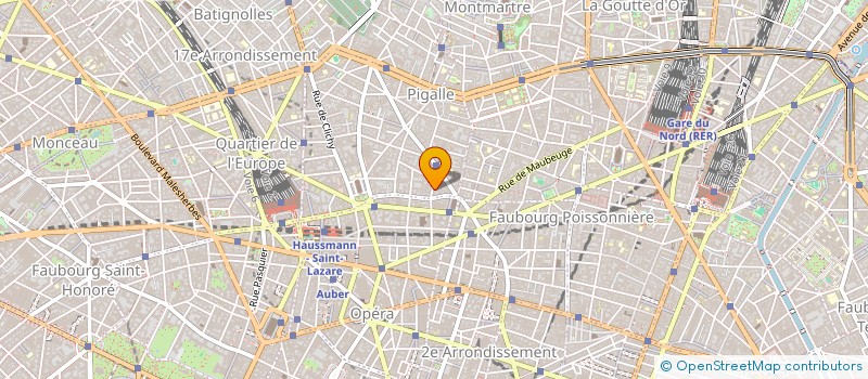localisation de l'entreprise ANDREA 2  PARIS