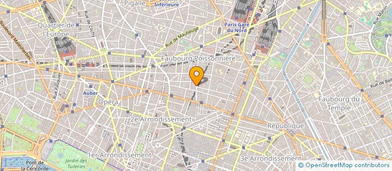 localisation de l'entreprise ANDREA  PARIS