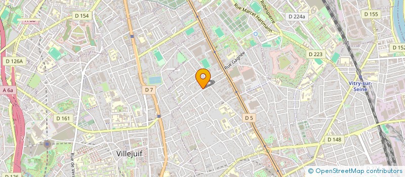 localisation de l'entreprise ANDREA  VITRY-SUR-SEINE