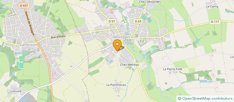 localisation de l'entreprise ANDREA  MONTBERT