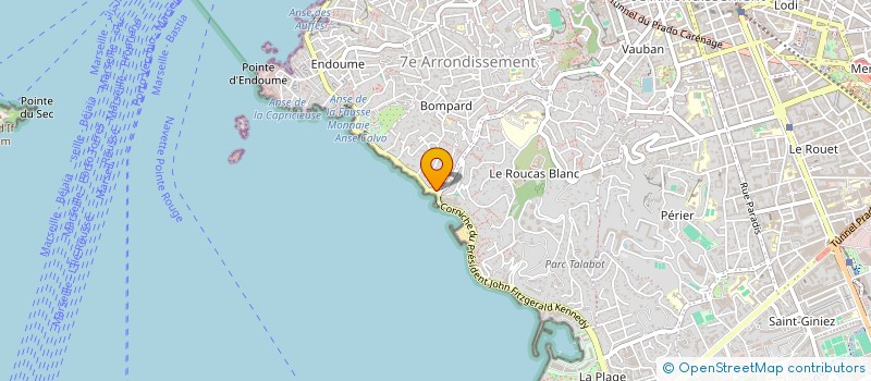 localisation de l'entreprise ANDREA à MARSEILLE