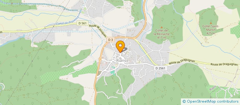 localisation de l'entreprise ANDREA  RIANS