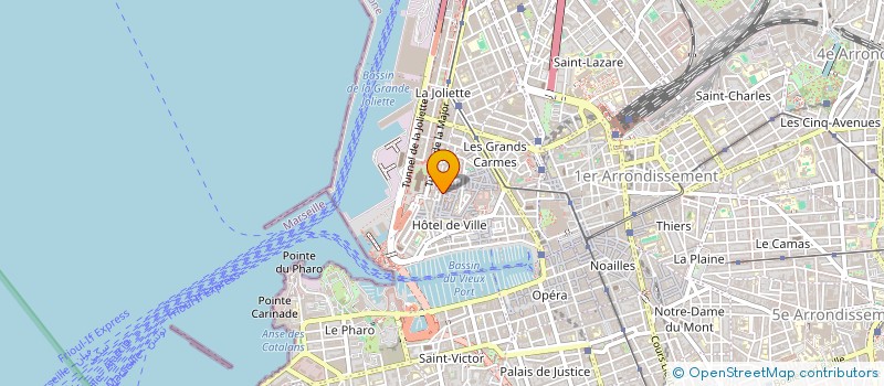localisation de l'entreprise ANDREA à MARSEILLE