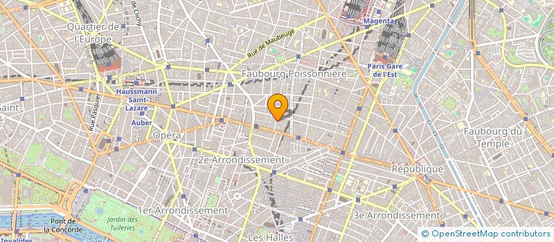 localisation de l'entreprise ANDREA  PARIS