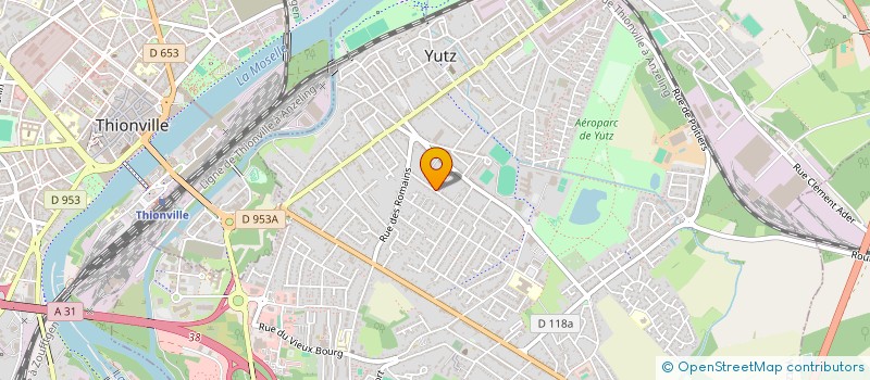 localisation de l'entreprise ANDREA  YUTZ