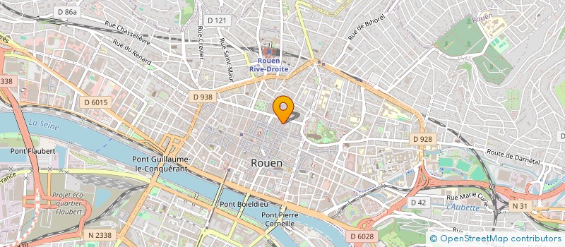 localisation de l'entreprise ANDREA à ROUEN