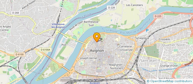 localisation de l'entreprise ANDREA à AVIGNON
