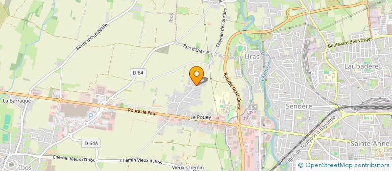 localisation de l'entreprise ANDREA  IBOS