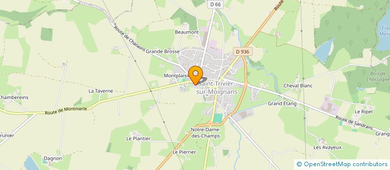 localisation de l'entreprise ANDREA  SAINT-TRIVIER-SUR-MOIGNANS