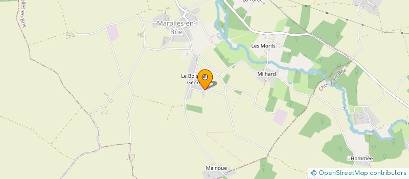 localisation de l'entreprise ANDREA à MAROLLES-EN-BRIE