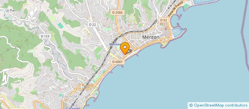 localisation de l'entreprise ANDREA à ROQUEBRUNE-CAP-MARTIN