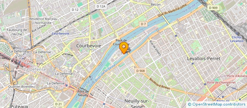 localisation de l'entreprise ANDREA BAYONNE à NEUILLY-SUR-SEINE