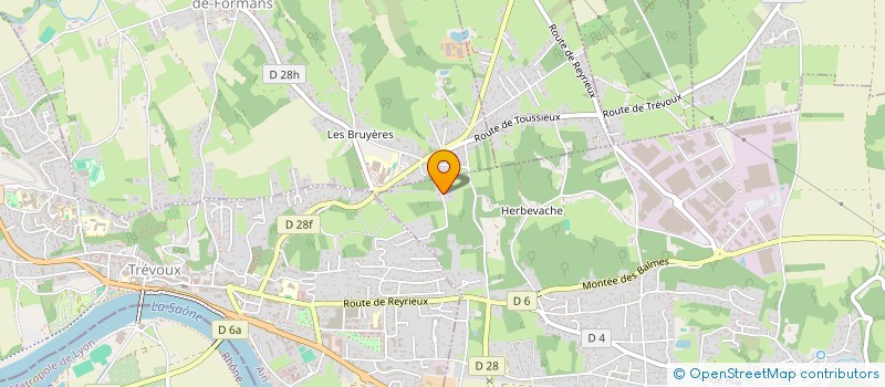 localisation de l'entreprise ANDREA COMTE à REYRIEUX
