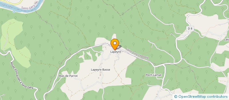 localisation de l'entreprise ANDREA ET MATHURIN  BERGANTY