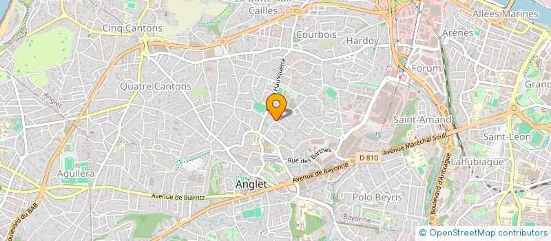 localisation de l'entreprise ANDREA GUITON  BIARRITZ