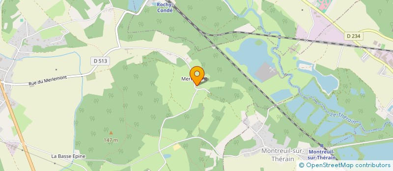 localisation de l'entreprise ANDREA IMMO  WARLUIS