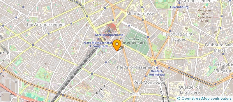 localisation de l'entreprise ANDREA INFORMATIQUE SARL à PARIS