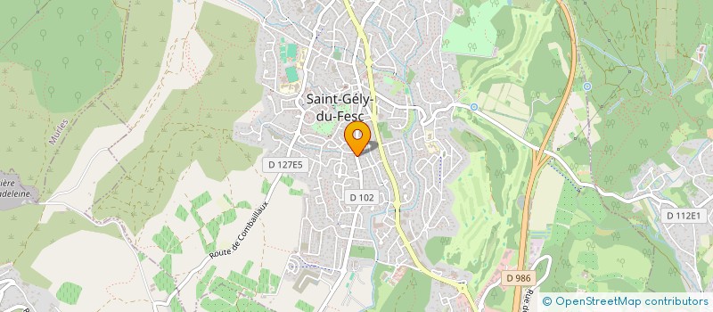 localisation de l'entreprise ANDREA-JOUFFRAY  SAINT-GELY-DU-FESC